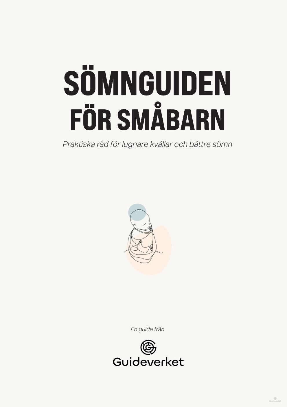 Sömnguiden för småbarn – digital guide i PDF-format från Guideverket